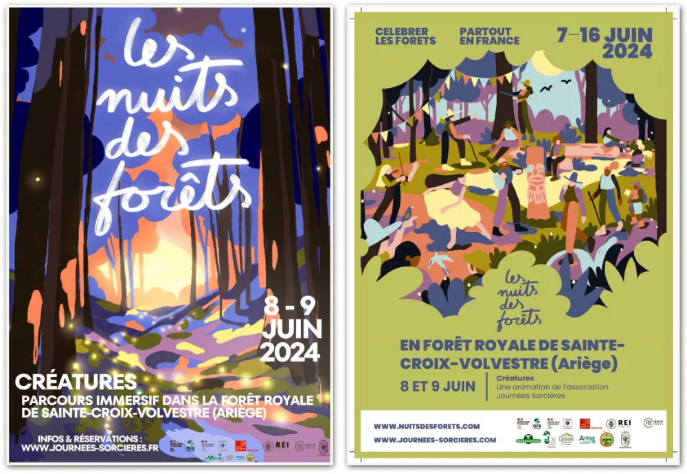 Les Nuits des forêts, en Ariège, organisées par les Journées sorcières